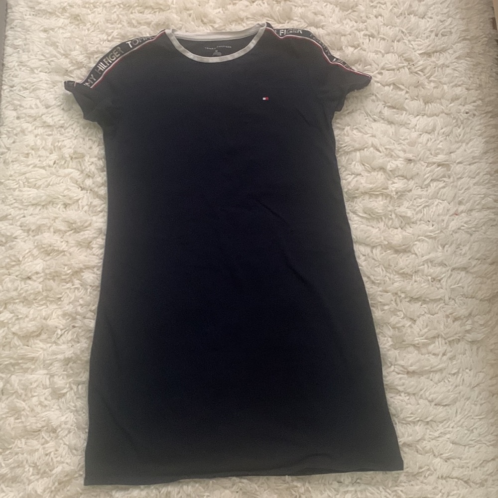 Tommy Hilfiger Navy Logo Dress